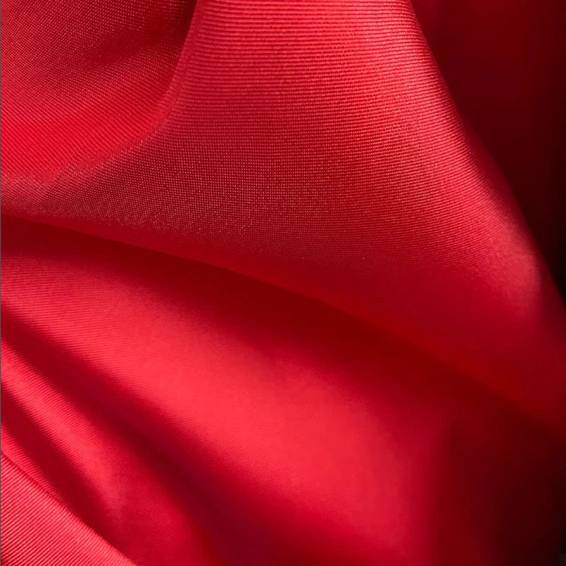 White Ivory Luxury Stiff Mikado Satin Fabric by the Yard, Bridal Wedding Dress Suit Fabric, Twill Satin DIY Sewing Material