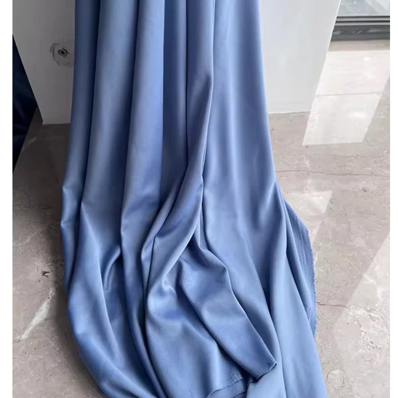 Beige Stretchy Fabric Backdrops Wedding Party Decoration Curtain Garment Drap Handmade DIY Stretch Sewing Material Dress Lining