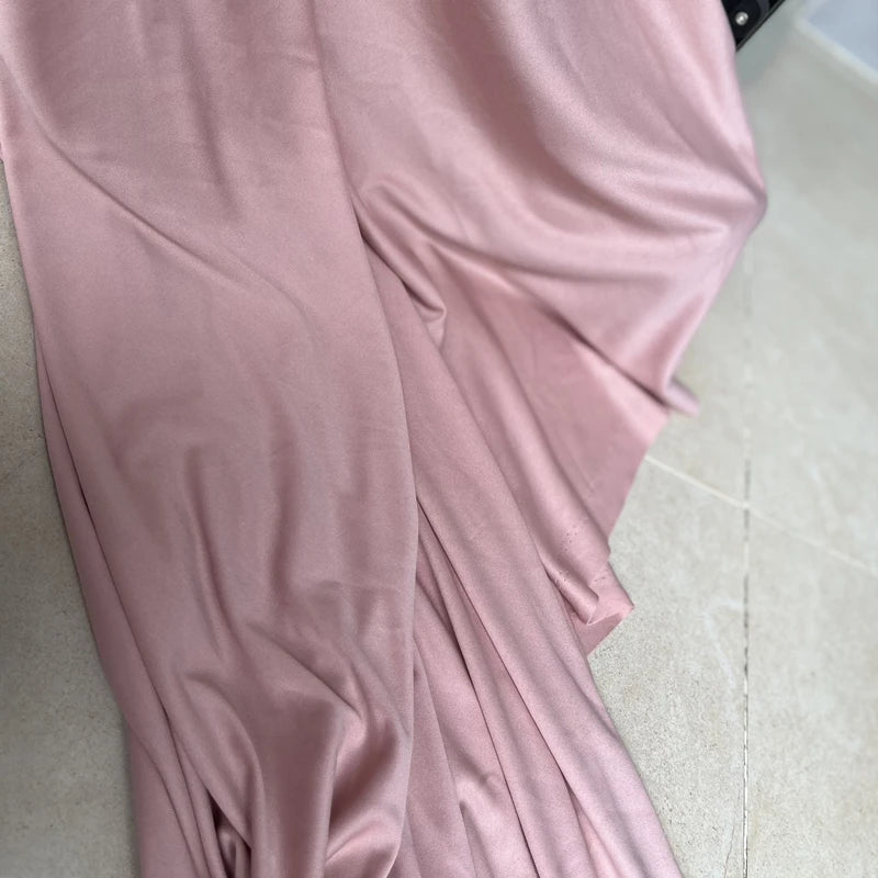 Cream Ivory Stretch Fabric For Backdrops Wedding Decor Party Decor Curtain Drap Garment Elastic DIY Sewing Material Dress Lining