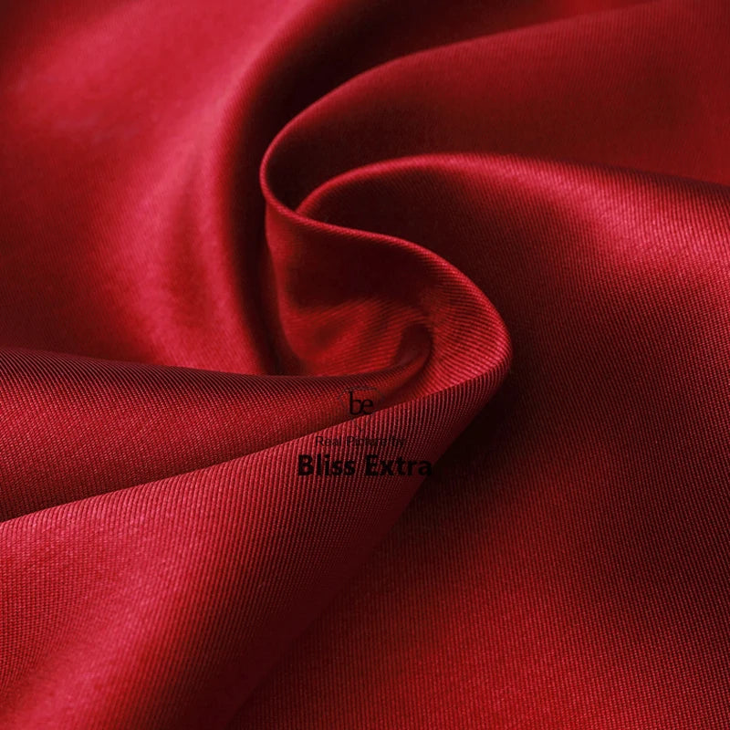 White Ivory Luxury Stiff Mikado Satin Fabric by the Yard, Bridal Wedding Dress Suit Fabric, Twill Satin DIY Sewing Material