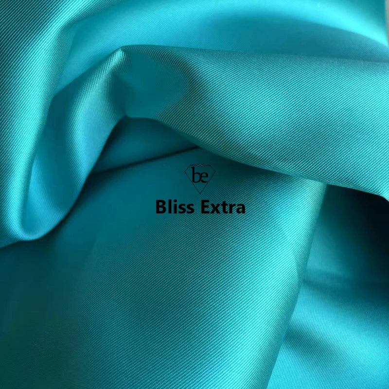White Ivory Luxury Stiff Mikado Satin Fabric by the Yard, Bridal Wedding Dress Suit Fabric, Twill Satin DIY Sewing Material