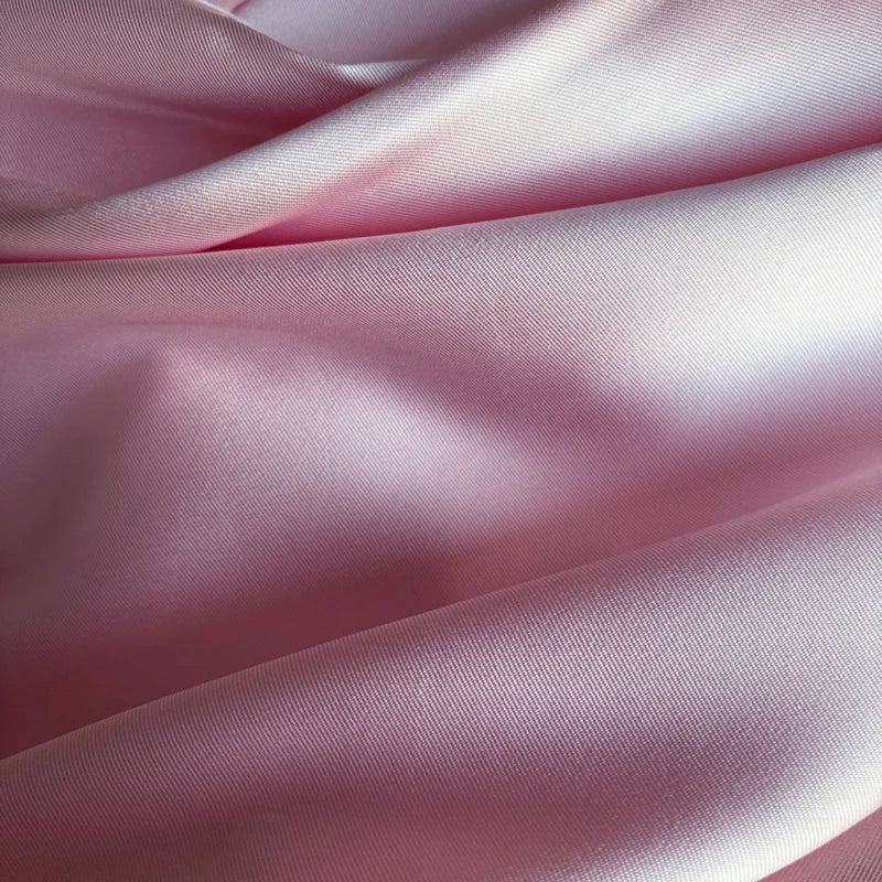 White Ivory Luxury Stiff Mikado Satin Fabric by the Yard, Bridal Wedding Dress Suit Fabric, Twill Satin DIY Sewing Material