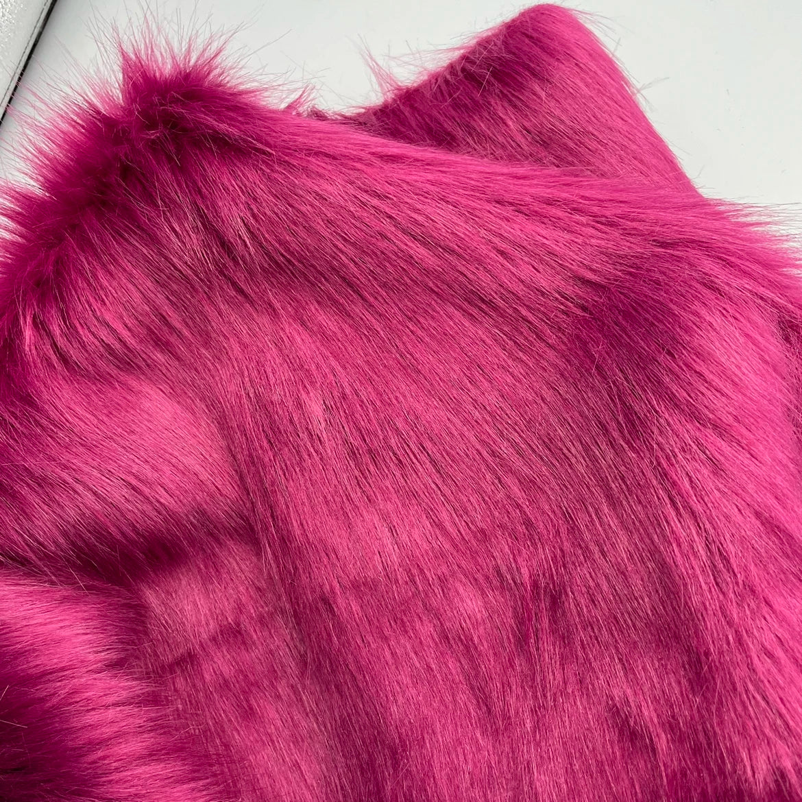 Plush Fabric Soft Smooth Imitation Fox Fur Clothing Collar Carpet Decoration Pad Counter Cloth Diy Sewing By The Meter