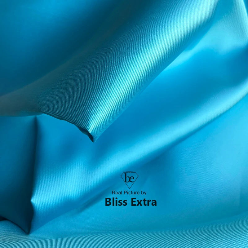 White Ivory Luxury Stiff Mikado Satin Fabric by the Yard, Bridal Wedding Dress Suit Fabric, Twill Satin DIY Sewing Material