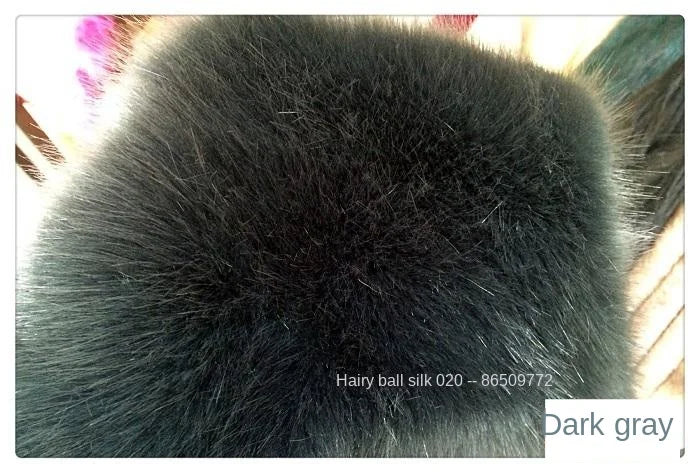 Plush Fabric Soft Smooth Imitation Fox Fur Clothing Collar Carpet Decoration Pad Counter Cloth Diy Sewing By The Meter