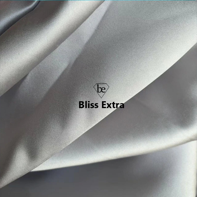 White Ivory Luxury Stiff Mikado Satin Fabric by the Yard, Bridal Wedding Dress Suit Fabric, Twill Satin DIY Sewing Material