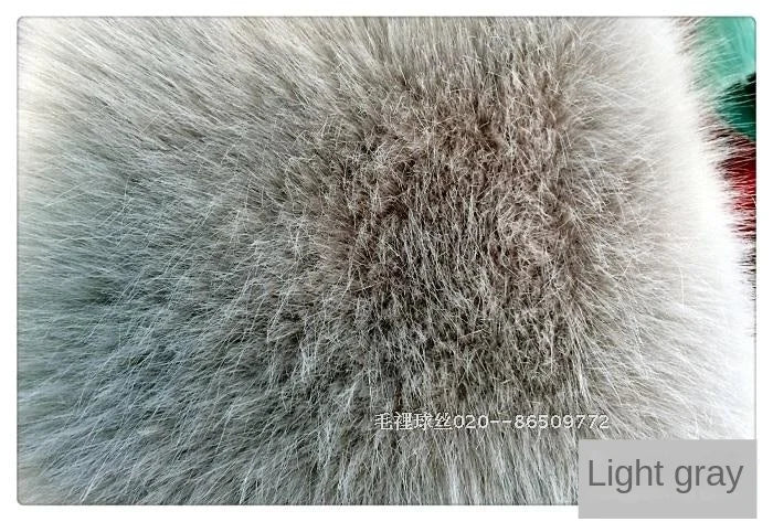 Plush Fabric Soft Smooth Imitation Fox Fur Clothing Collar Carpet Decoration Pad Counter Cloth Diy Sewing By The Meter