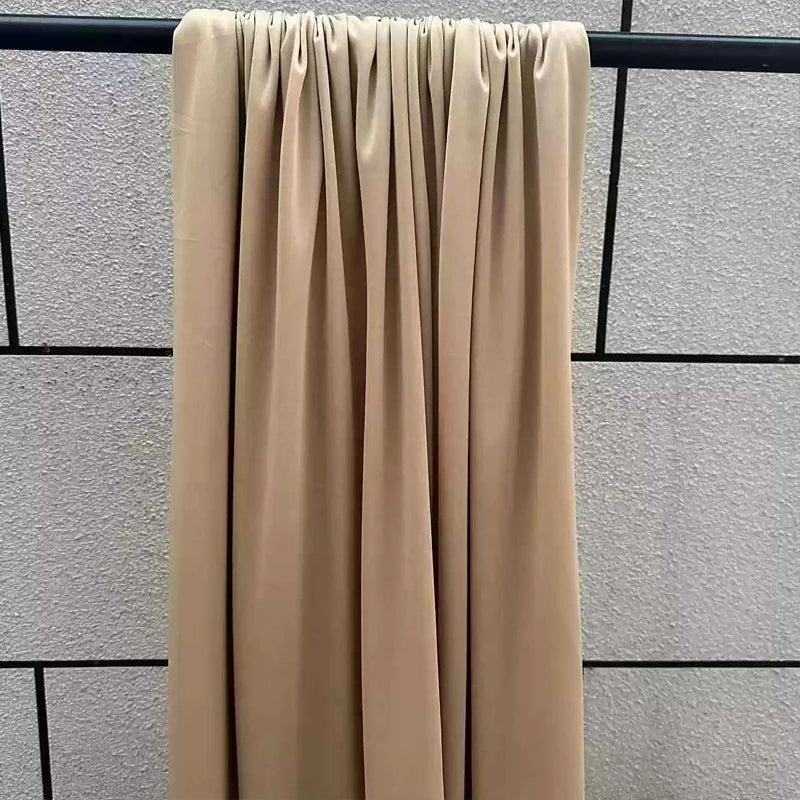 Cream Ivory Stretch Fabric For Backdrops Wedding Decor Party Decor Curtain Drap Garment Elastic DIY Sewing Material Dress Lining