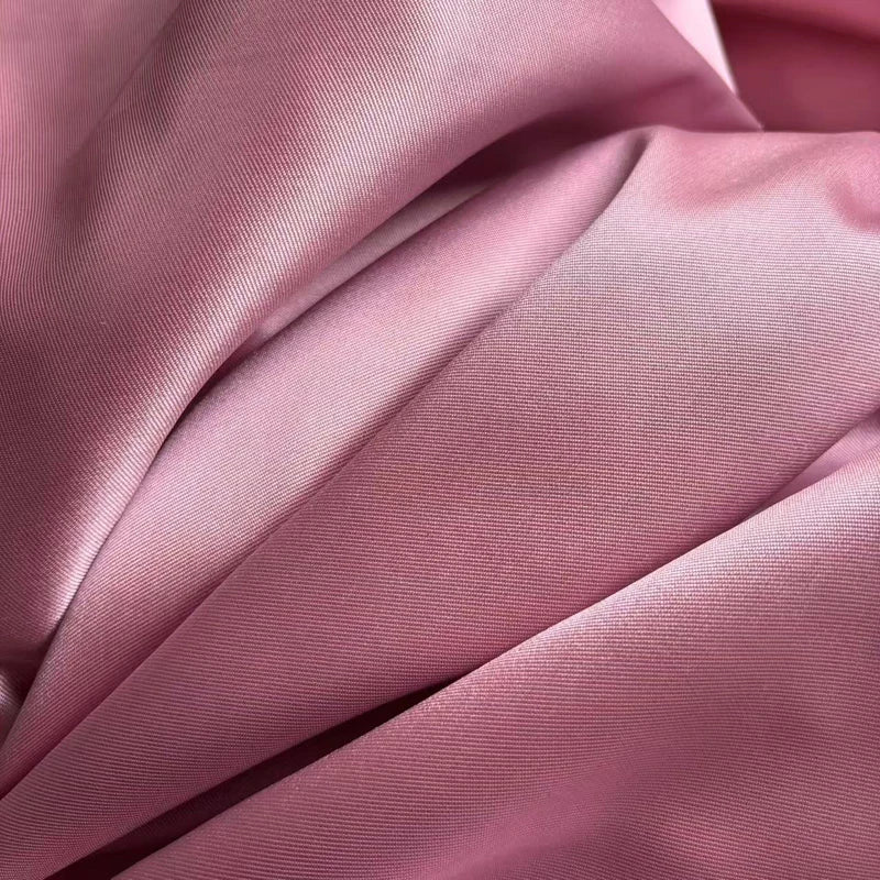 White Ivory Luxury Stiff Mikado Satin Fabric by the Yard, Bridal Wedding Dress Suit Fabric, Twill Satin DIY Sewing Material